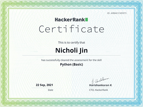 Python Certification